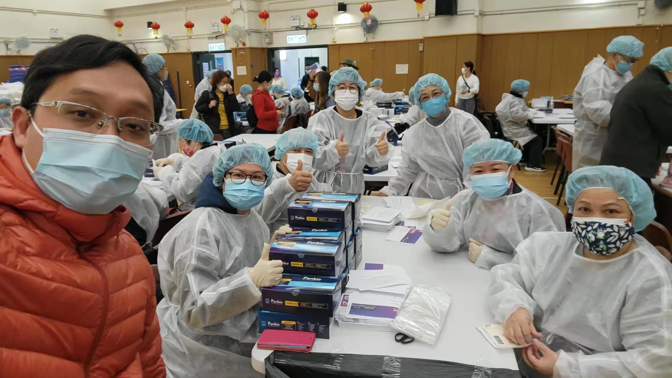 沙田沙角邨社區幹事：在抗疫中體會感動 因感動而更加堅定