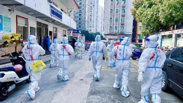 深圳市福田區多地劃定封控區、管控區、防範區