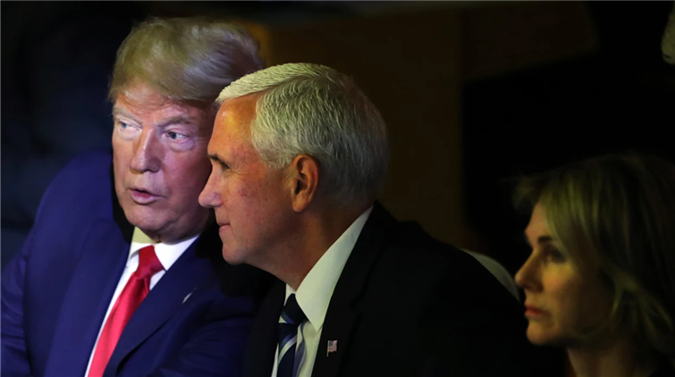 美媒：特朗普暗示2024年大選不再考慮彭斯作競選搭檔