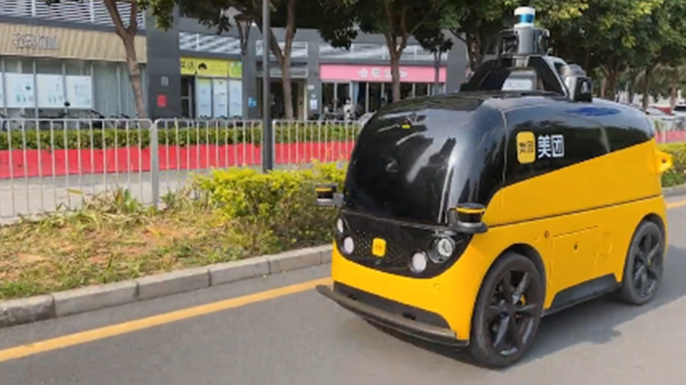 科技抗疫看坪山 | 無人車「魔袋」「白犀牛」穿梭忙