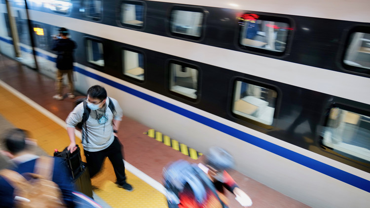 21日起鐵路離深需憑48小時內核酸檢測陰性證明