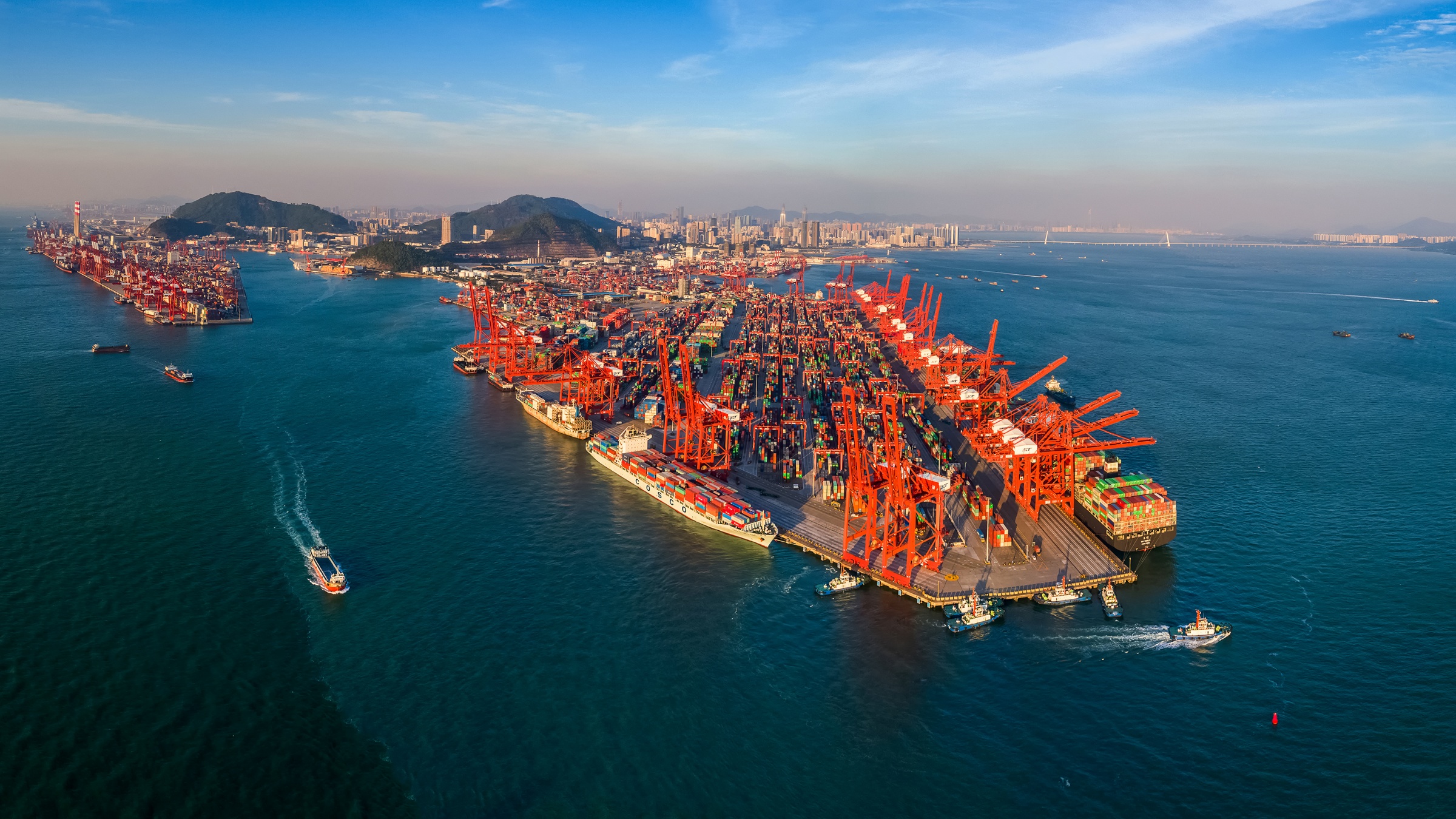 深圳港積極疏通貨輪擁堵  保障全球供應鏈穩定