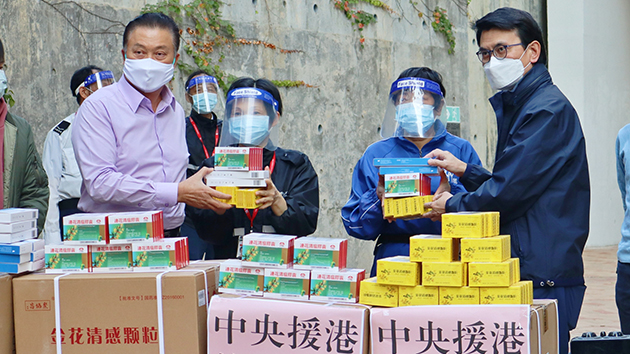 內地物資發放確保不缺不斷 邱騰華：疫情壓下去即可恢復經濟