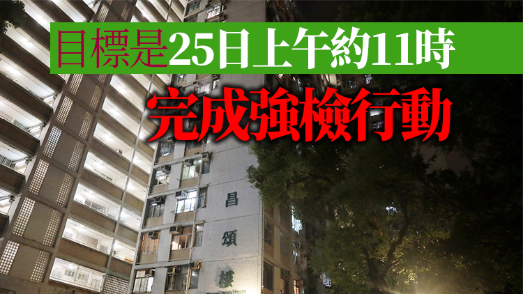 污水樣本檢測陽性 深水埗南昌邨昌頌樓今午4時起圍封強檢