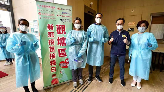 局長周末跑場忙提升接種率 家居疫苗接種平台下周將試行