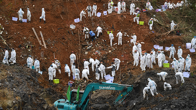 指揮部確認東航MU5735航班上人員已全部遇難