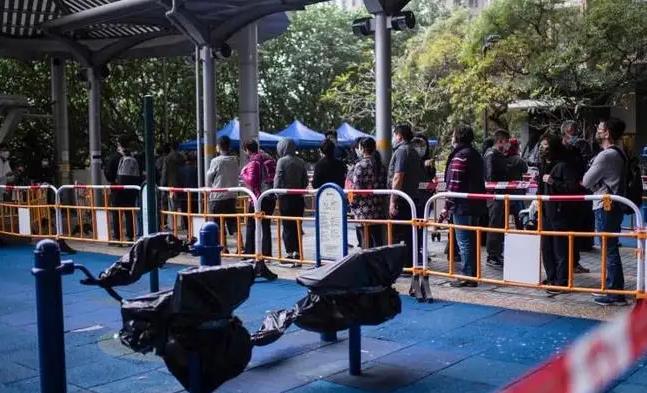 大埔粉嶺多座大廈圍封強檢 涉污水陽性