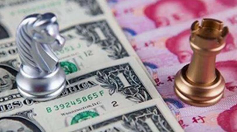 3月30日人民幣對美元中間價調升74個基點