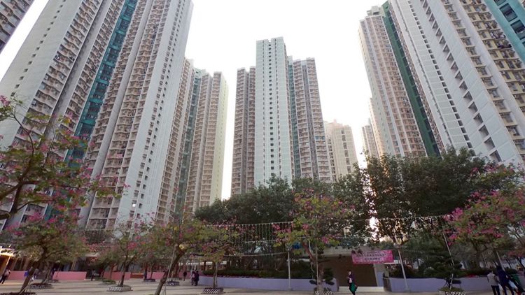 天水圍天盛苑盛泉閣今午4時起圍封強檢