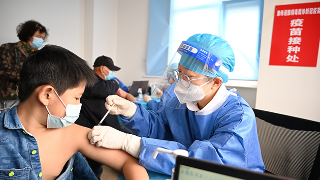 內地累計接種新冠疫苗327688.6萬劑次