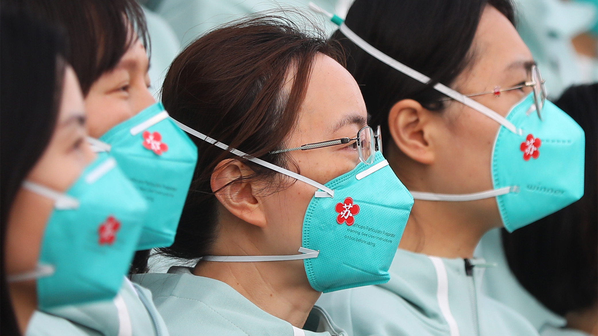 圖集｜守「滬」者來了！ 全國多地上萬名醫護人員馳援上海