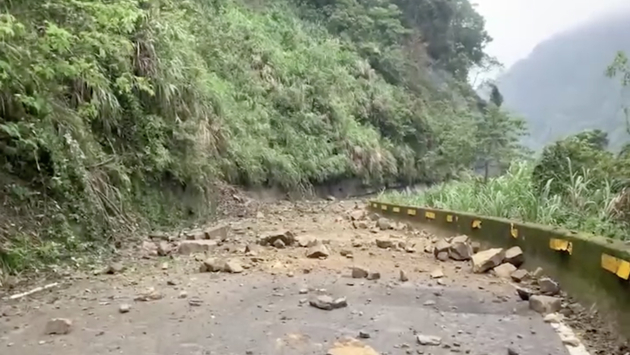 台灣高雄發生規模4.8級地震  最大震度4級