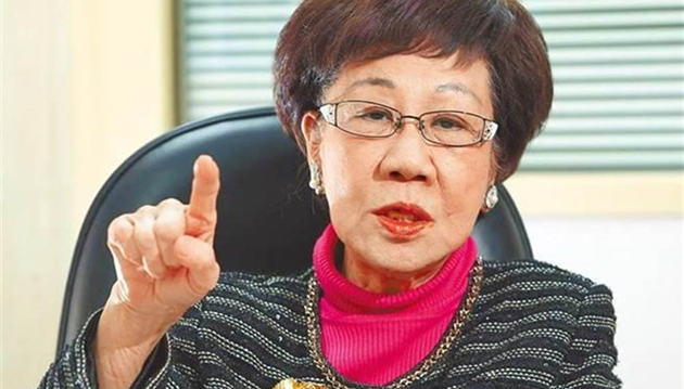 呂秀蓮喊話蔡英文：你自己不用上戰場  但別家子女會因你命喪黃泉