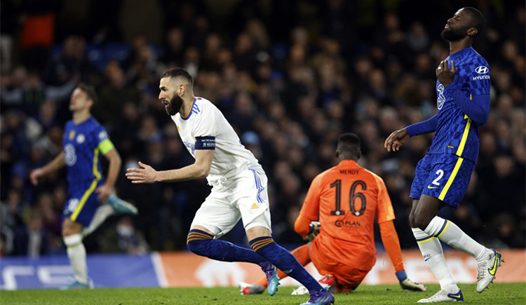 圖集丨歐聯單場：賓施馬「戴帽」 皇馬痛擊車路士