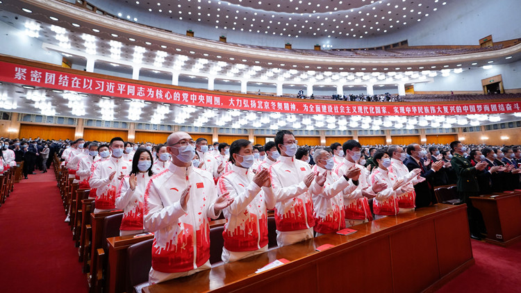 習近平在北京冬奧會冬殘奧會總結表彰大會表示 「疫情應對金牌」屬於全體辦奧人員