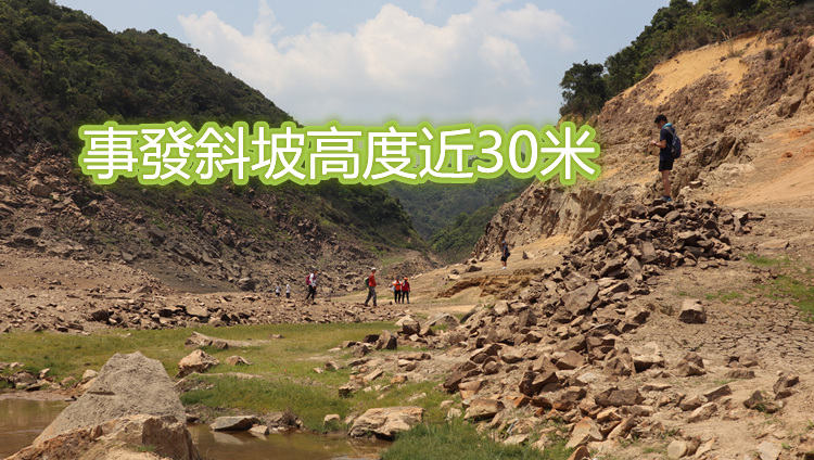 下城門水塘乾涸龜裂成打卡陷阱 一連兩天遊人墮坡釀1死1傷