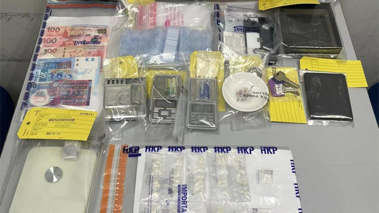 警方12日晚檢獲19.1克可卡因  拘捕一男子