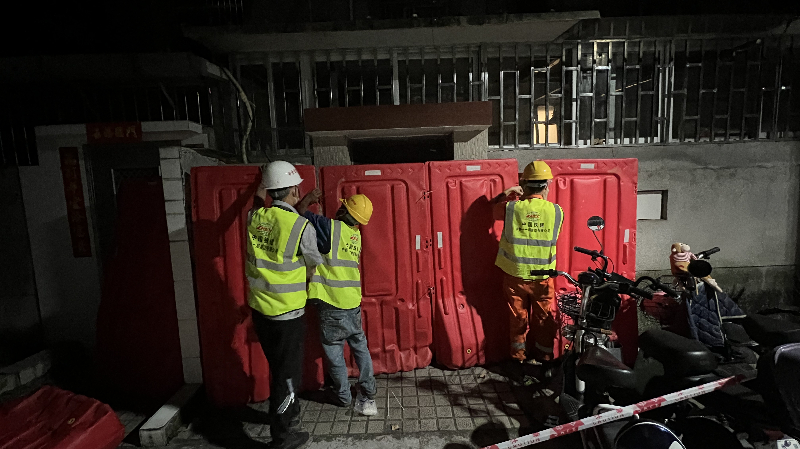 廣州地鐵建設者火速增援防疫一線