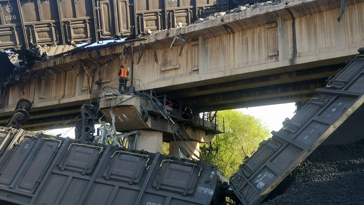 【追蹤報道】大秦線貨車事故未造成人員傷亡  已恢復通車