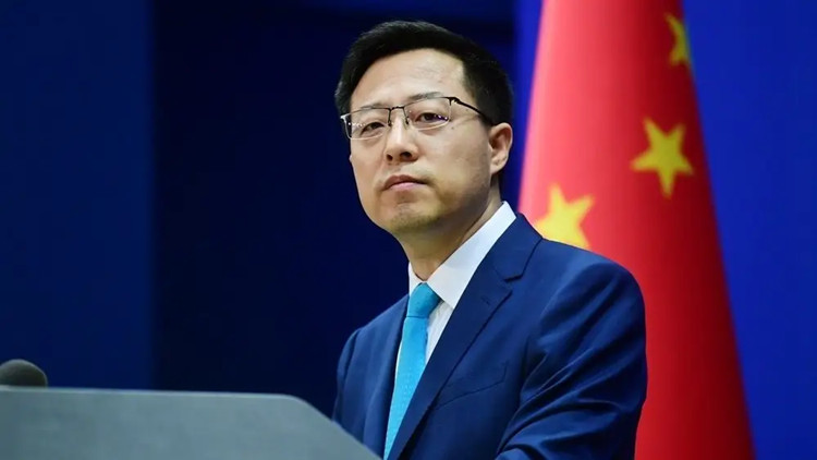 趙立堅：中方堅決反對任何形式美台官方往來