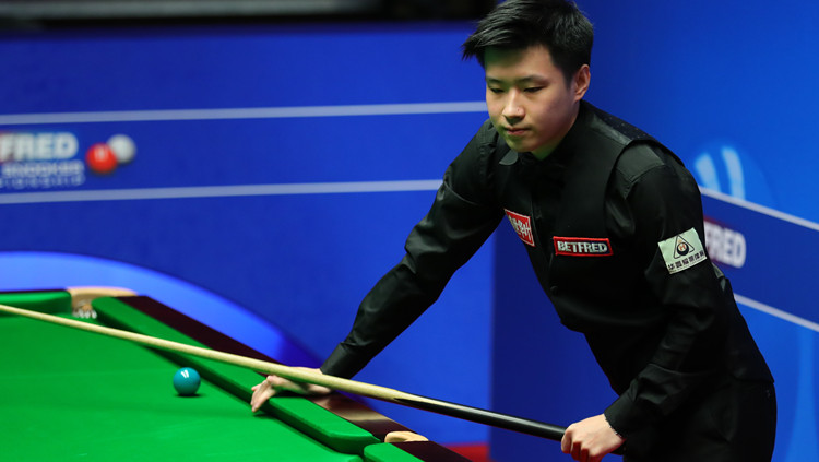 斯諾克世錦賽趙心童輕鬆闖首輪