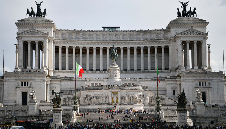 圖集丨意大利羅馬復活節假期迎來大量遊客
