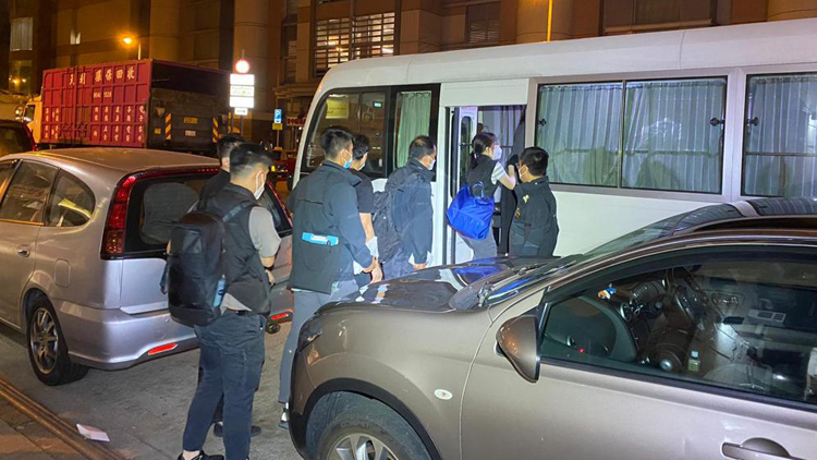 警方開展「犁庭掃穴」反罪惡行動 共拘捕22人