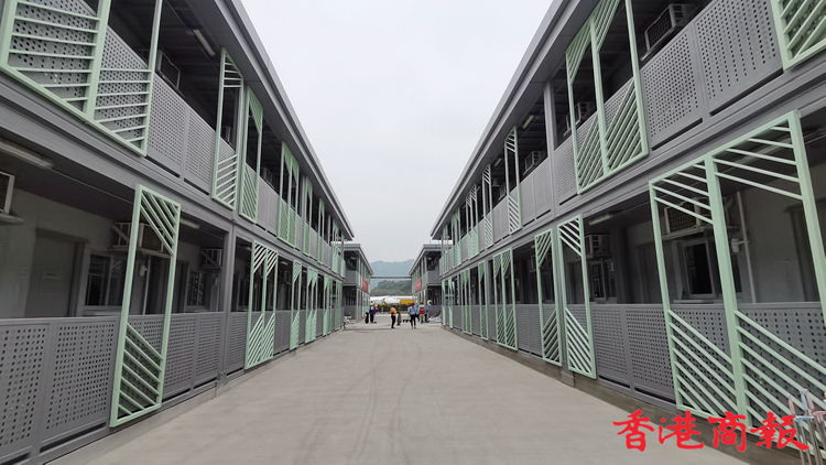 有片｜1000新建單位已就緒 竹篙灣隔離中心19日交付使用