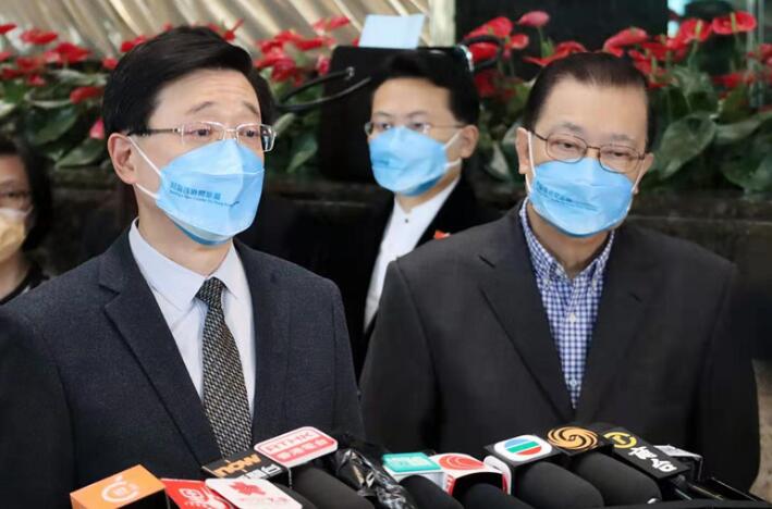 李家超將落區與各界溝通 對YouTube無理關停競選賬戶嗤之以鼻