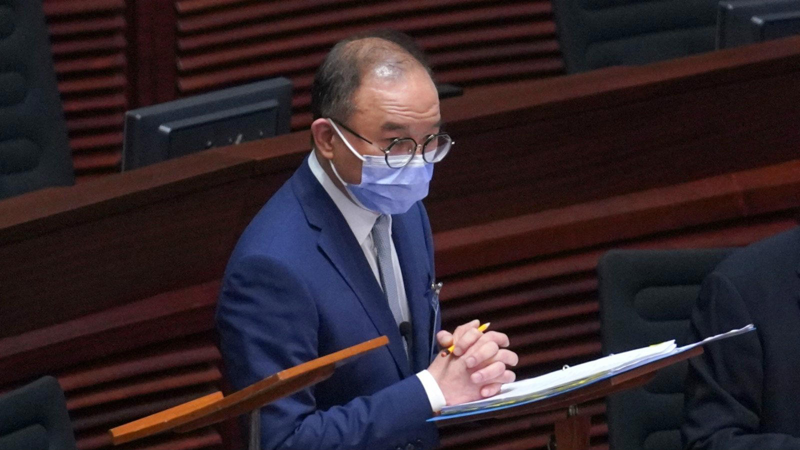 曾國衛指立會選舉投票不算低 白票及廢票均較上屆低