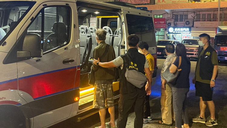 警方荃灣搗破非法麻雀賭檔 拘捕5人