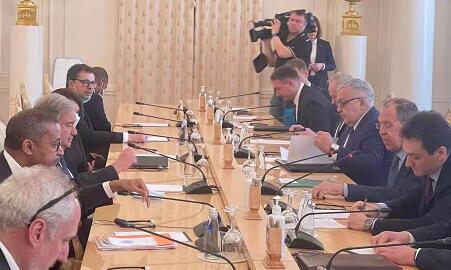 俄外長與聯合國秘書長在莫斯科舉行會談