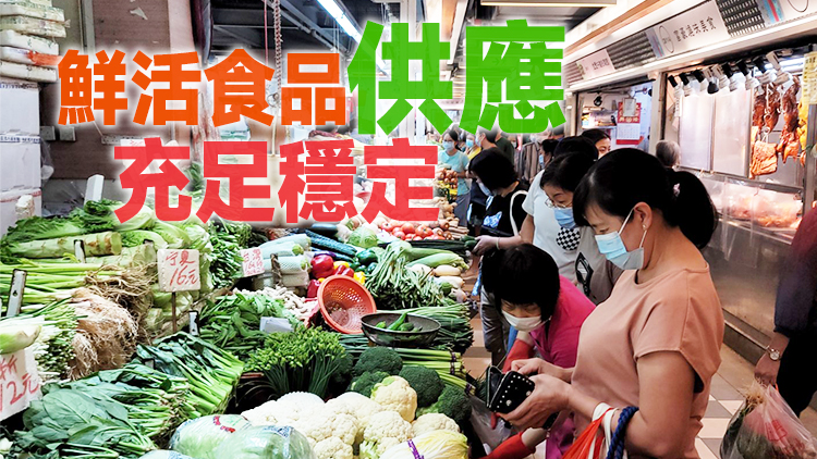 27日內地供港蔬菜逾2500公噸 與平日內地供應量相若