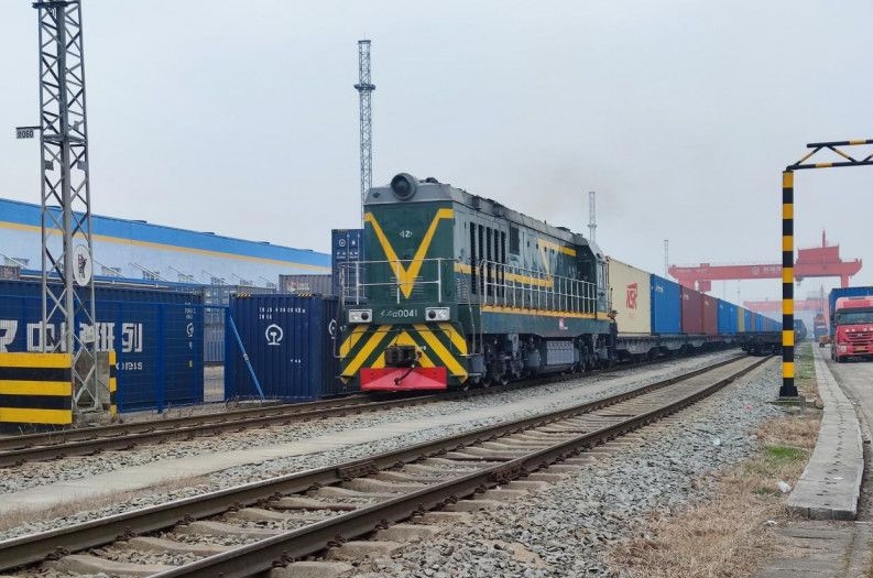 中歐班列（長沙）首開拉脫維亞新線路