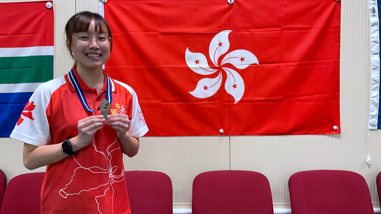 夏日婷奪世界草地滾球室內錦標賽女單銀牌