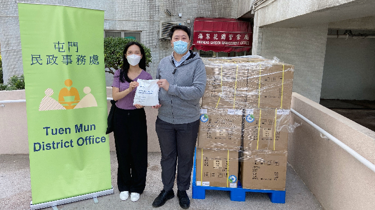 屯門西貢多廈檢出呈陽性污水 民政總署派發18.7萬快測套裝