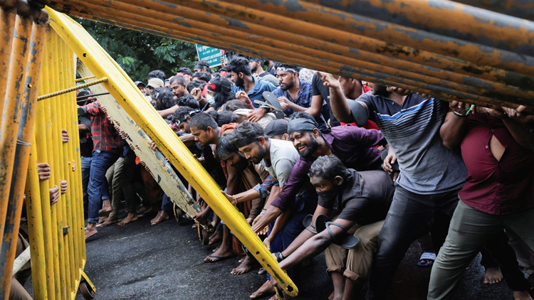圖集 | 斯里蘭卡宣布再次實施緊急狀態