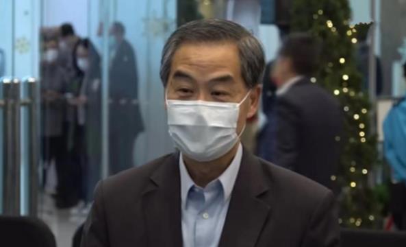 梁振英社交平台發文祝賀李家超當選　