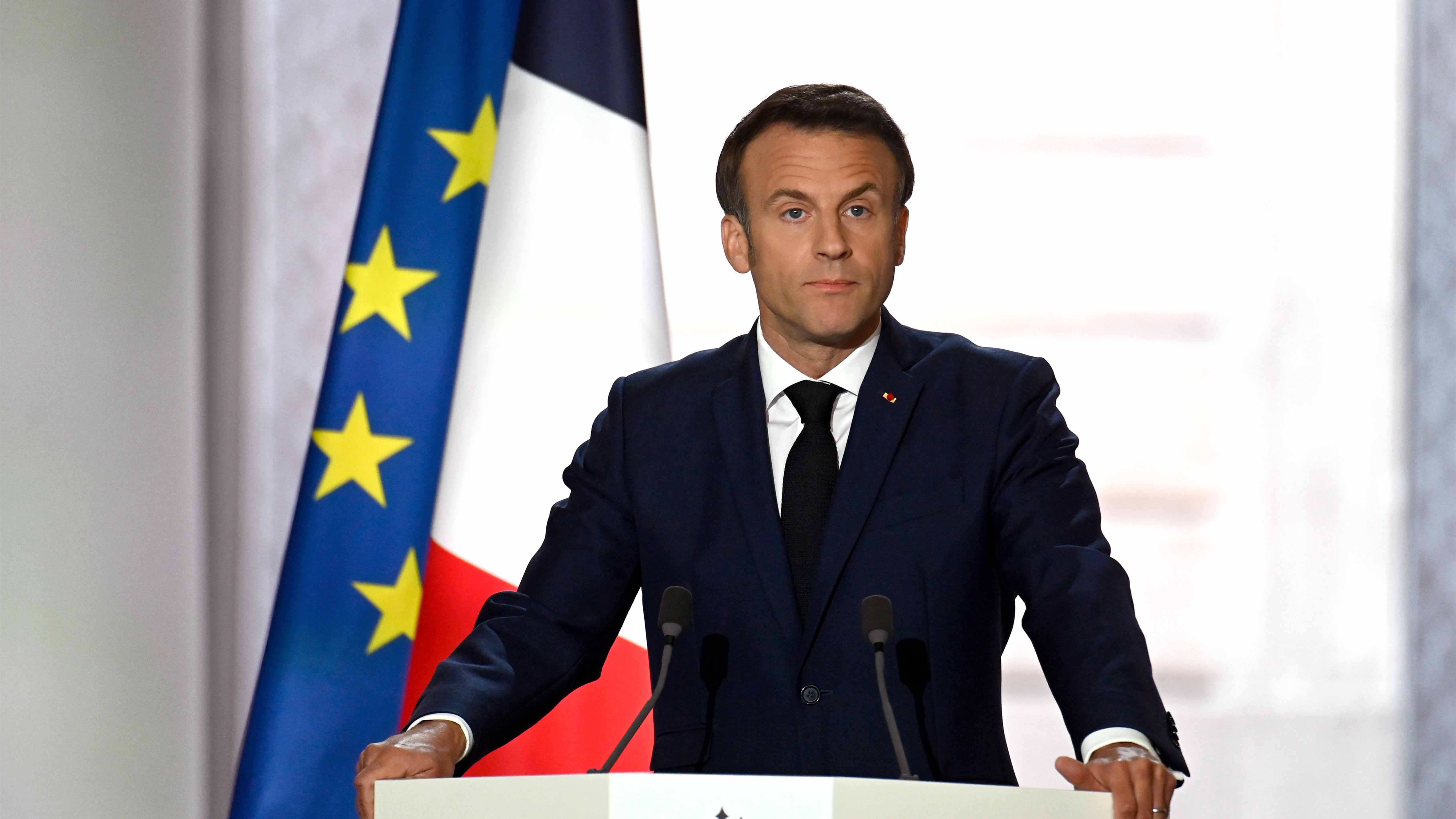 馬克龍呼籲建立「歐洲政治共同體」以歡迎烏克蘭