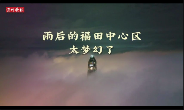 有片 | 薄霧繚繞，雨後的深圳美爆朋友圈！