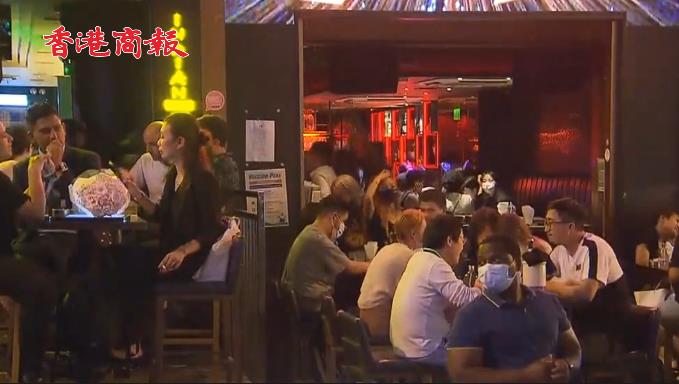 有片 | 蘭桂坊再現熱鬧 市民：香港人等這天很久了