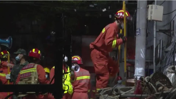 江蘇常州一居民樓瓶裝液化氣爆炸造成1死5傷