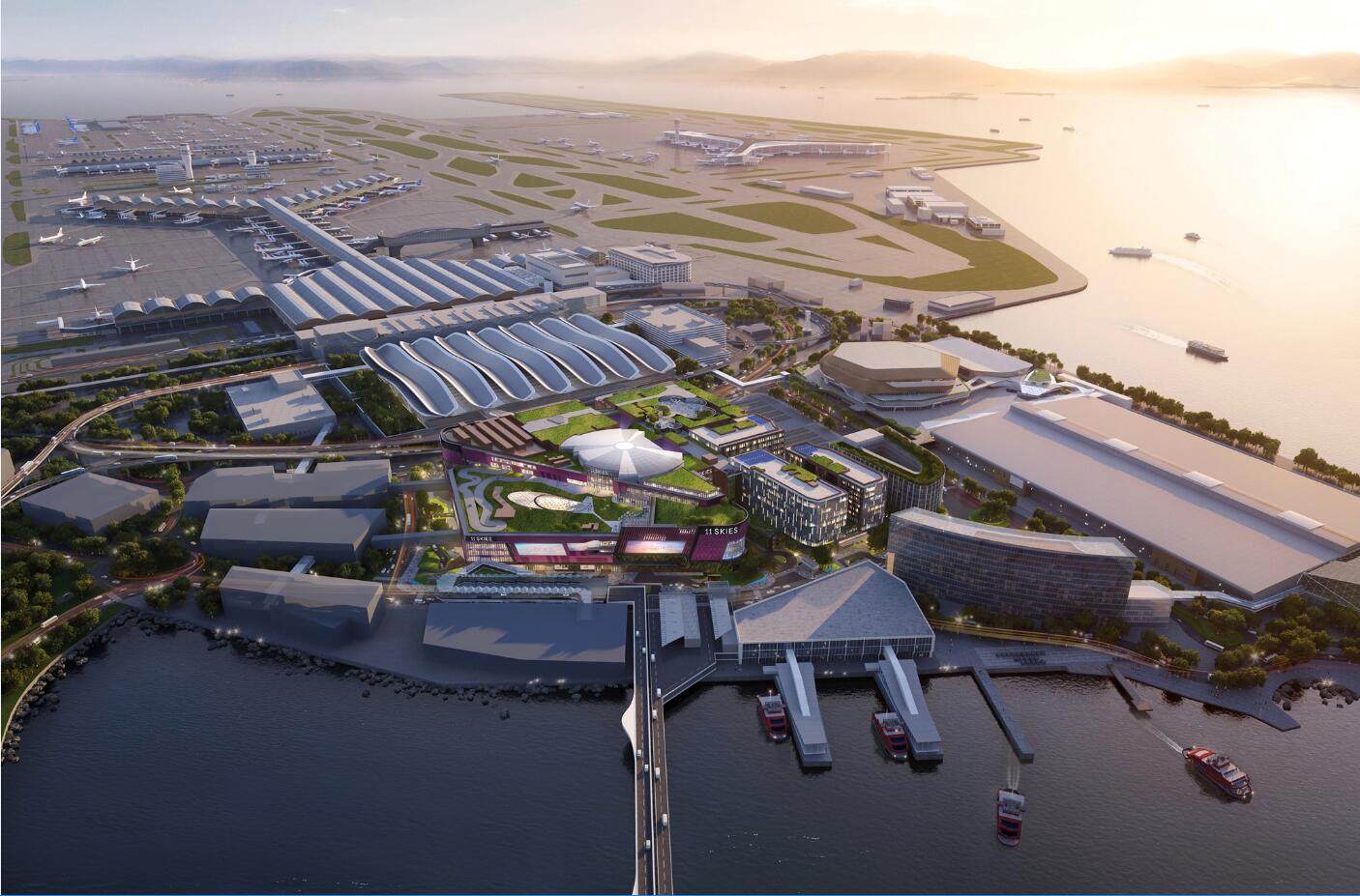 航天城11 SKIES商廈年中啟用  新地標盼通關旺丁旺財