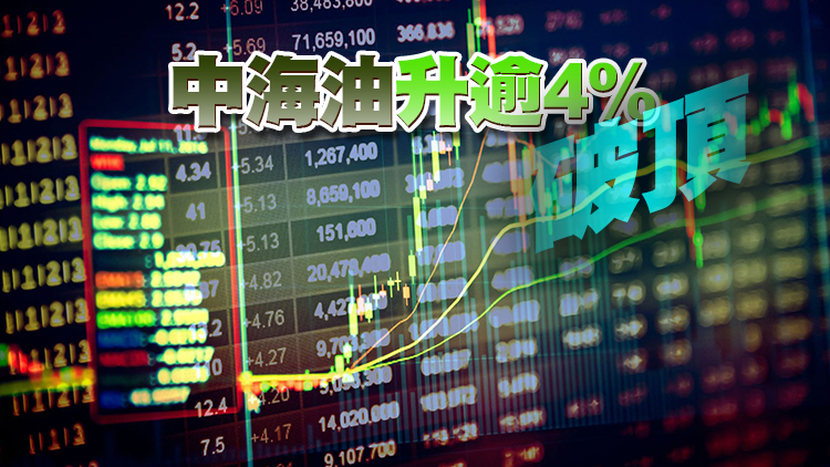 恒指半日升556點 百度升15%