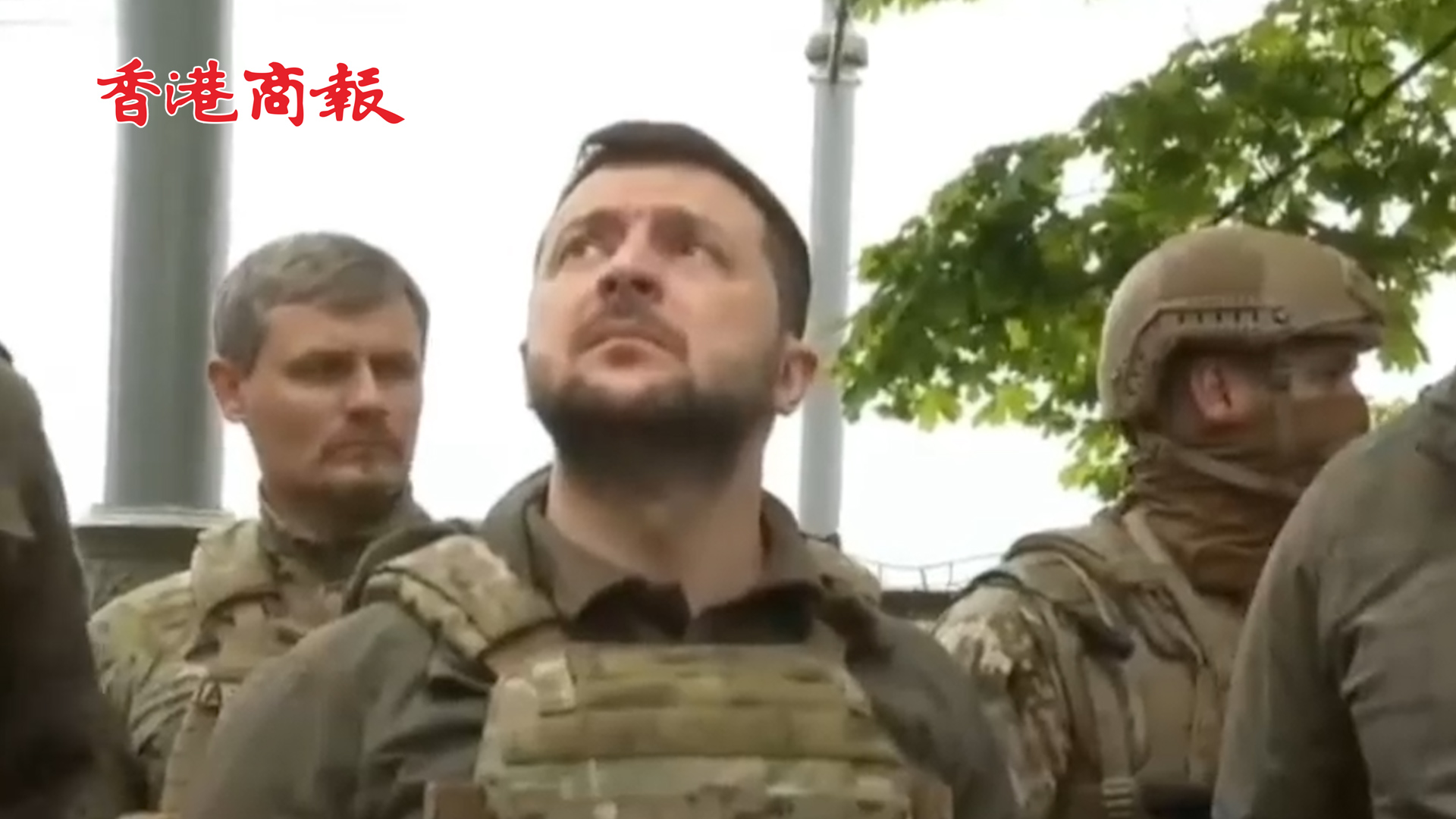 有片丨澤連斯基前往哈爾科夫州視察 俄烏衝突後首次出現在基輔之外