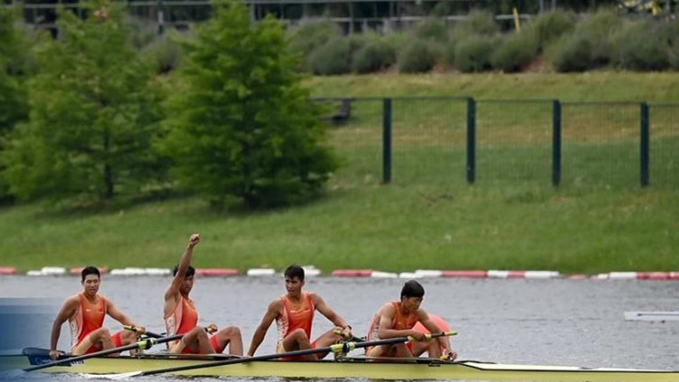 中國隊首獲賽艇世界盃男子四人雙槳冠軍