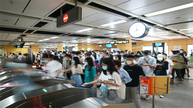 廣州地鐵端午節前客流有望上探890萬人次