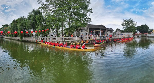 古祠堂里聽龍舟文化