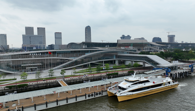 【擁抱大灣區】穗琶洲港澳客運碼頭工程通過竣工驗收