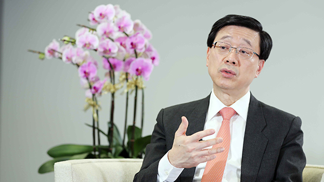 候任行政長官李家超接受專訪 香港：下一個五年下一站輝煌